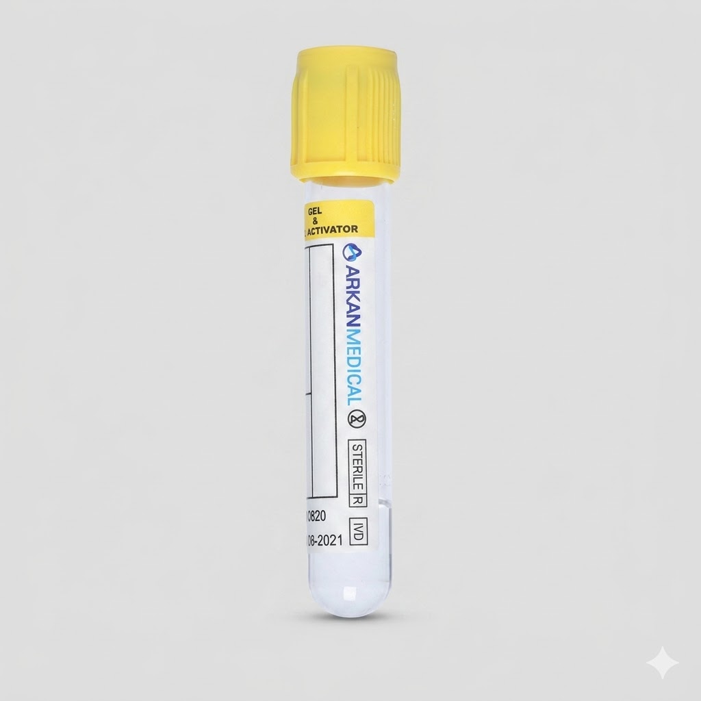 ARKAN MEDICAL Vacuum Blood Collection Tube Gel Activator