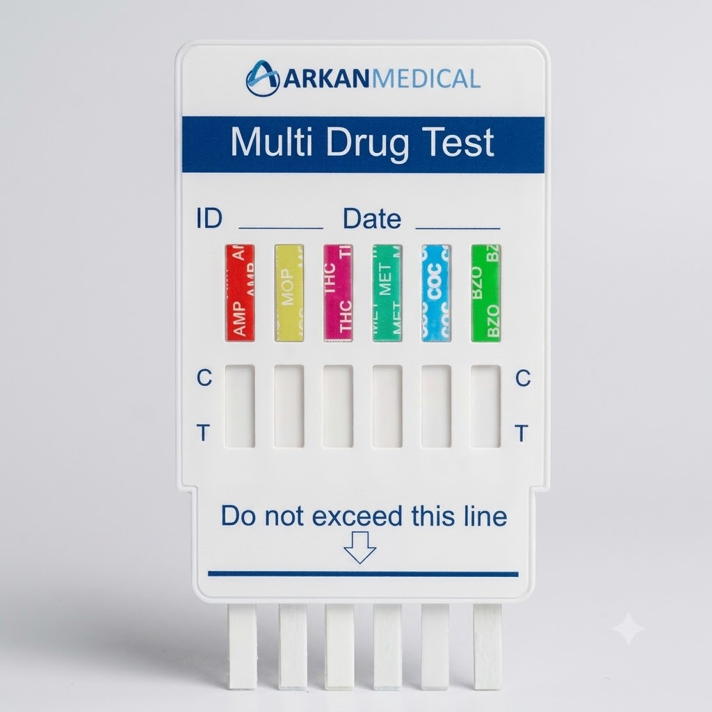 ARKAN MEDICAL Multi Drug Test 6P