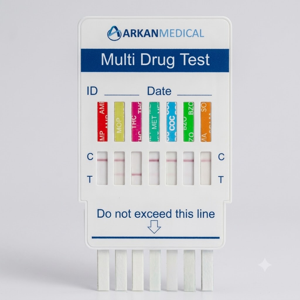 ARKAN MEDICAL Multi Drug Test 7P (+K2)
